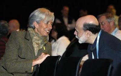 Lagarde il avertizeaza pe Bernanke ca ar putea sa arunce zona euro in criza