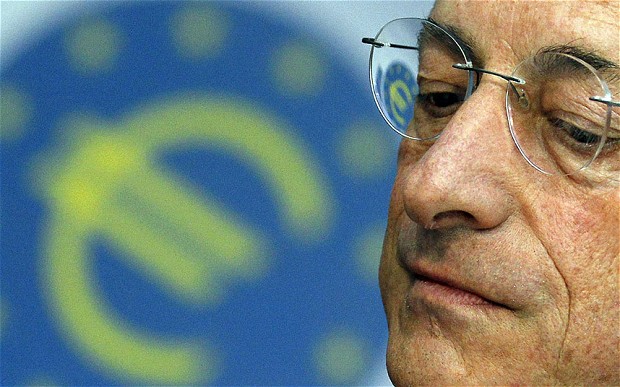 Principala problema pentru Mario Draghi este neperformanta bancilor europene